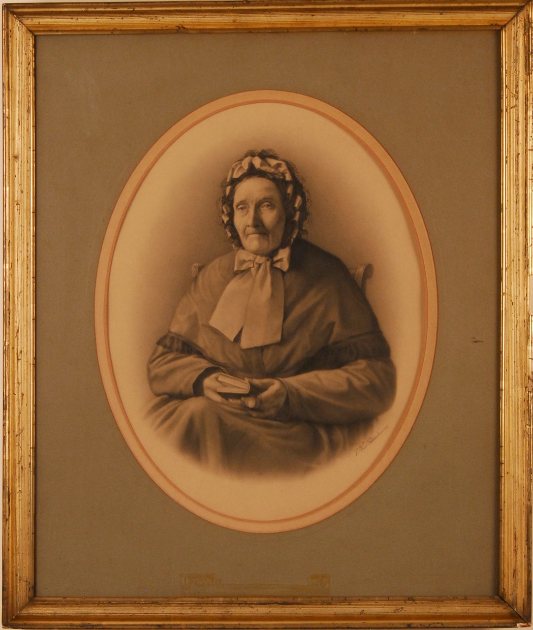 Portret van mevrouw Cuypers-Bex, moeder van Dr. P.J.H. Cuypers