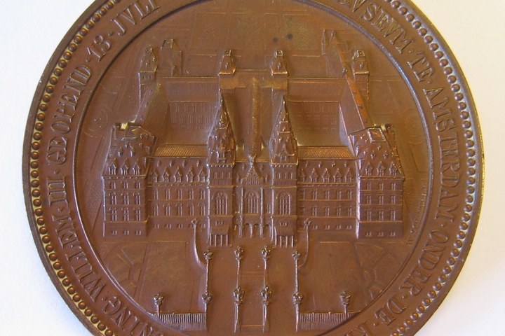Penning bij gelegenheid van de opening van het Rijksmuseum Amsterdam.