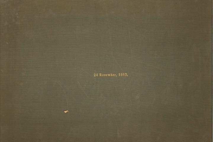Muziekboek met gedicht