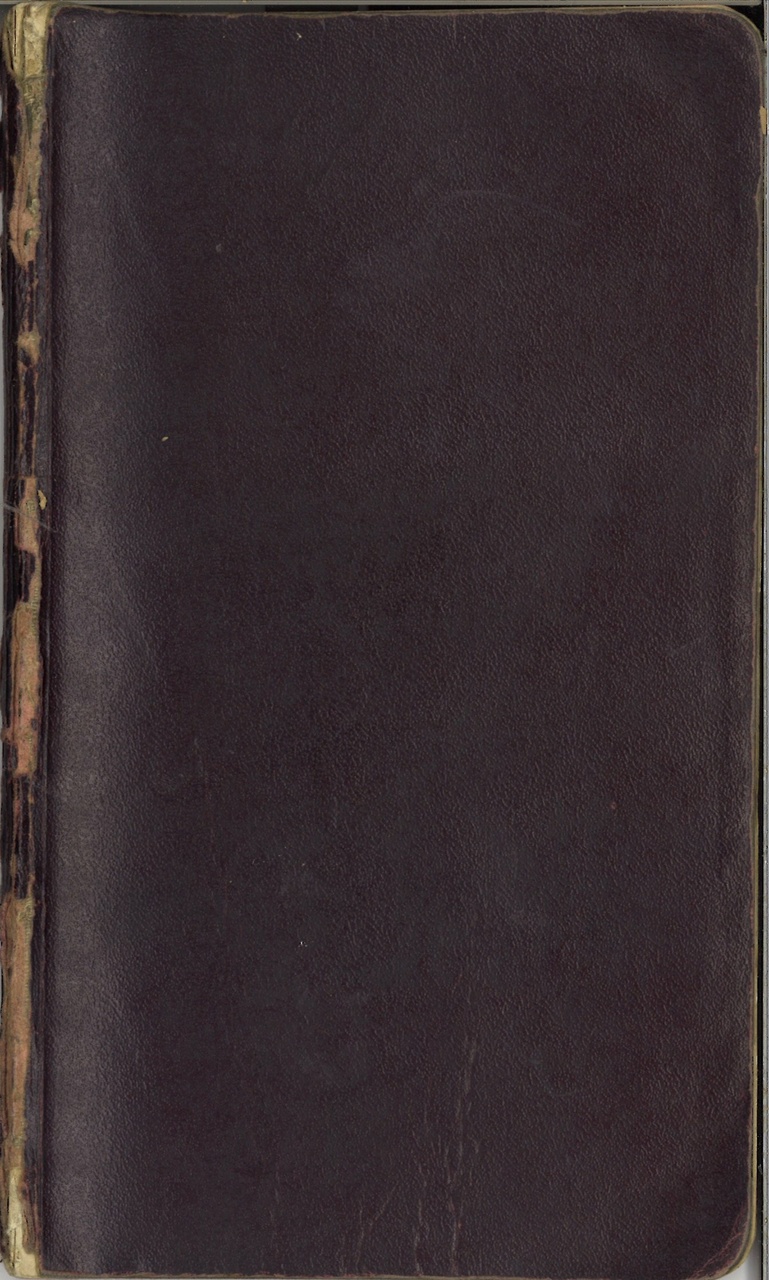 Notitie- en schetsboekje.