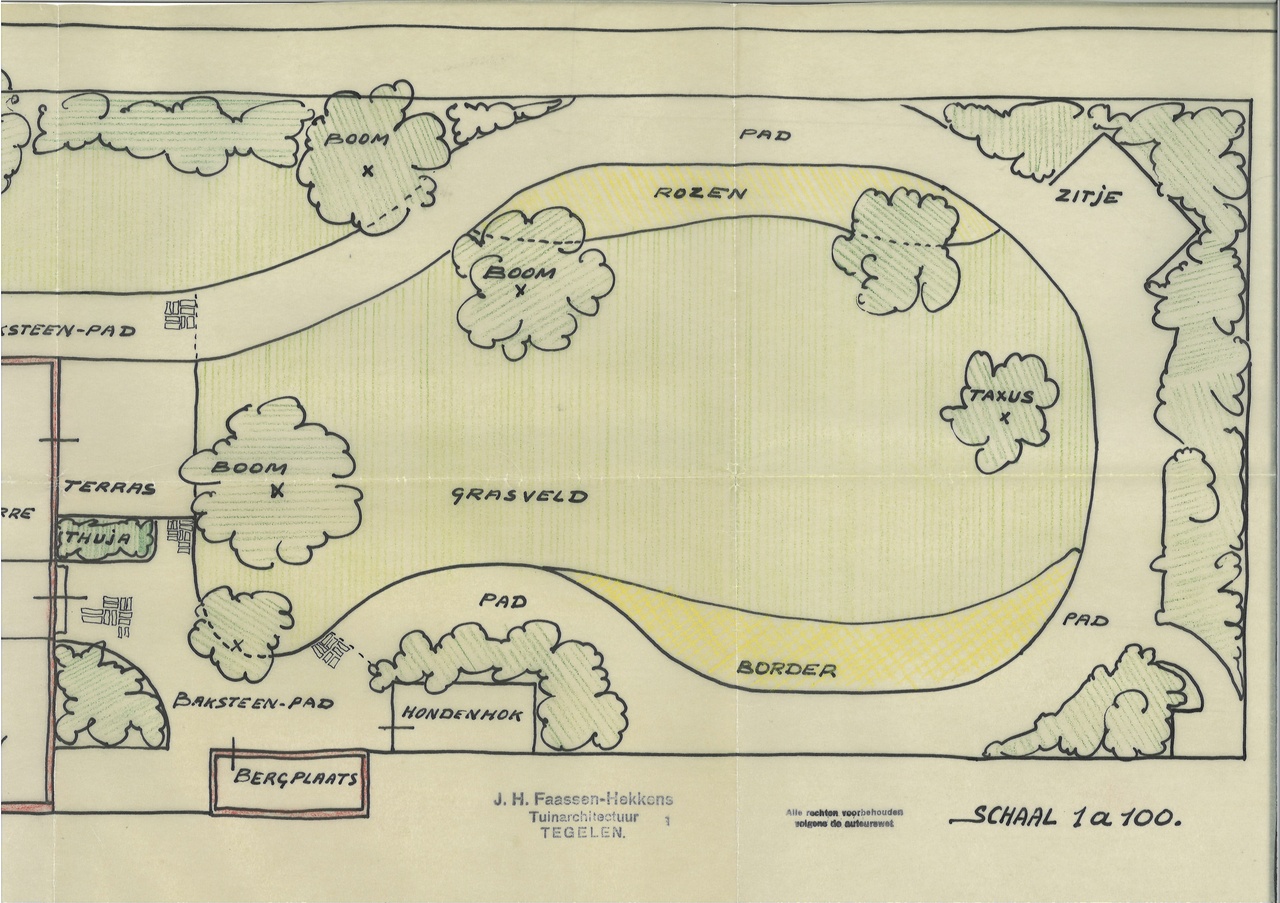 Map met tekeningen en bestek betreffende de verbouwing van het woonhuis Andersonweg 10 (voorheen Maastrichterweg 3), in opdracht van Mr. F.J. Bolsius.