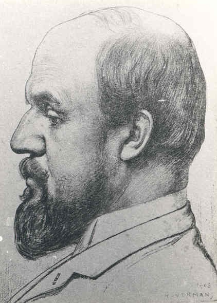 Portret van K.J.L. Alberdingk-Thijm (L. van Deyssel)