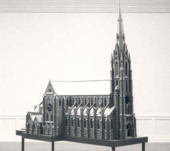 Maquette van de Lambertuskerk te Veghel