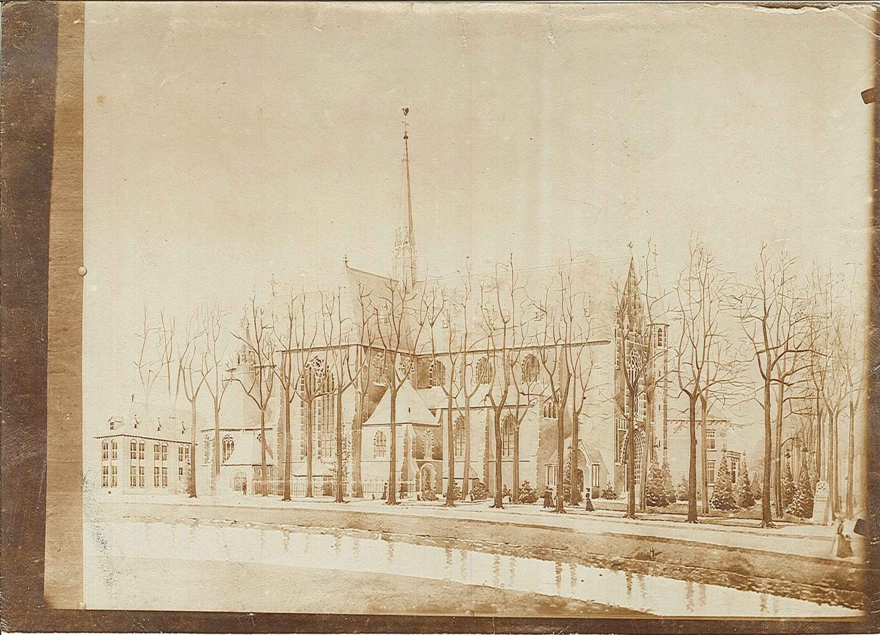 Foto van een kerk (Haagpoort) in Breda