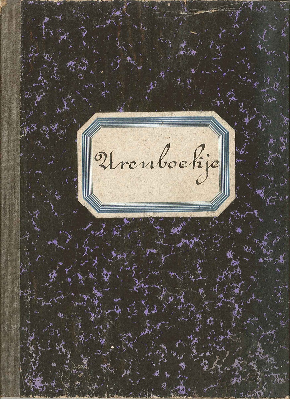 Urenboek van Cuypers' kunstwerkplaatsen