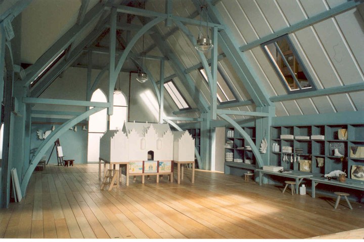 Made to last forever / interieur werkplaats