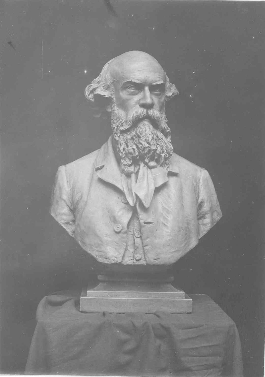 Foto van een buste van Pierre Cuypers