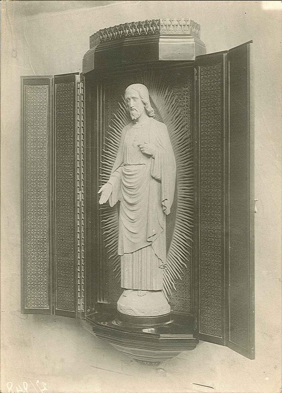 Foto van een H. Hartbeeld (byzantijns)