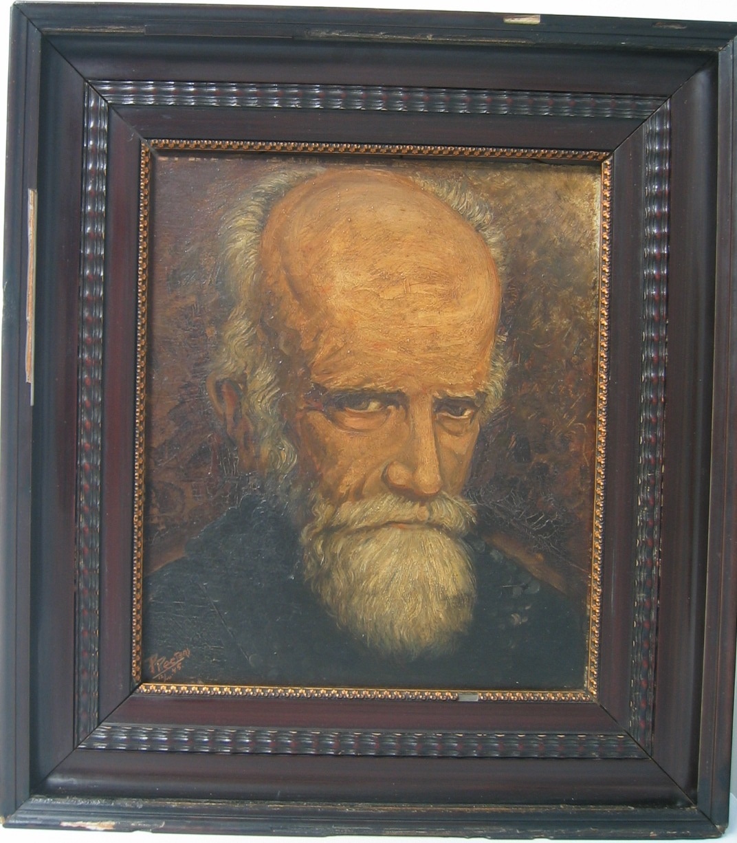 Portret Joseph Cuypers op oudere leeftijd
