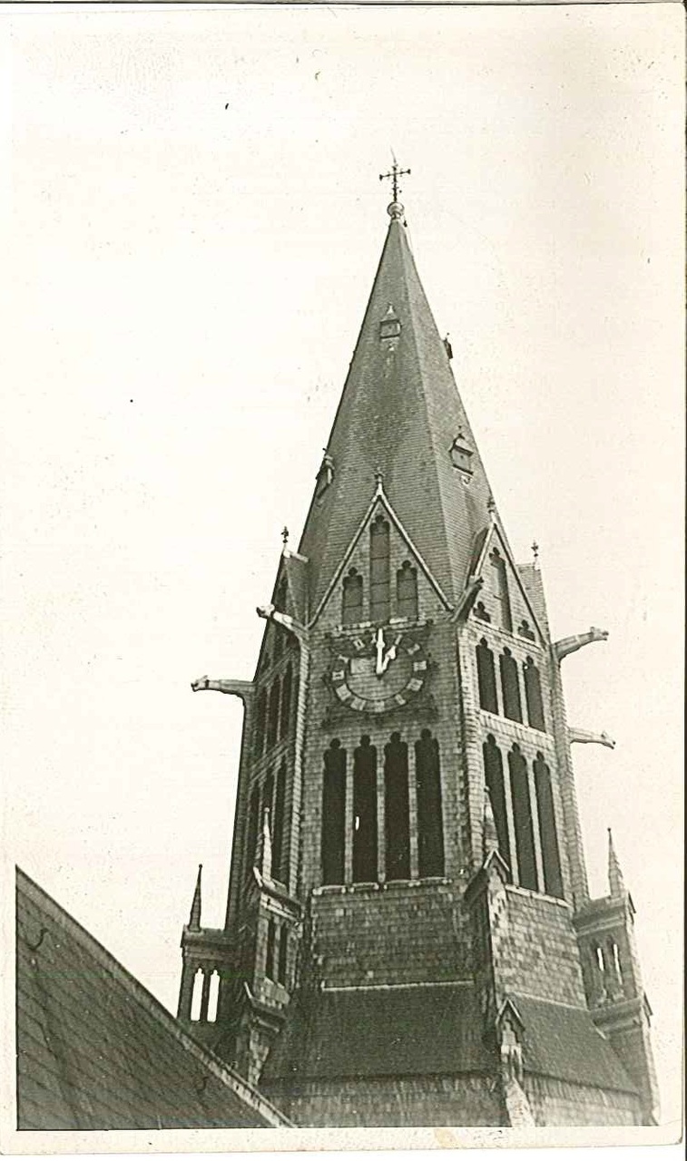 Foto van een torenspits