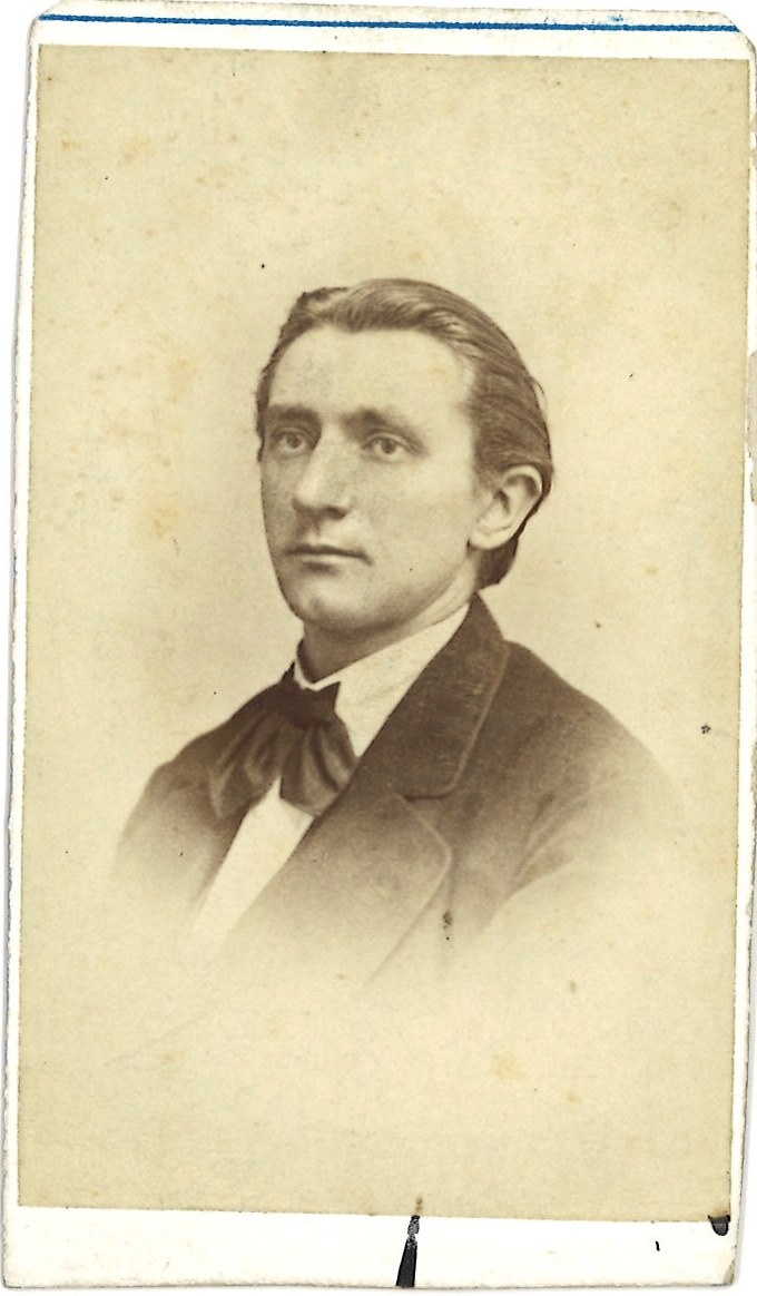 Verzameling van 17 Portretfoto's (carte-de-visite) van mannen: Andreas Jansen.