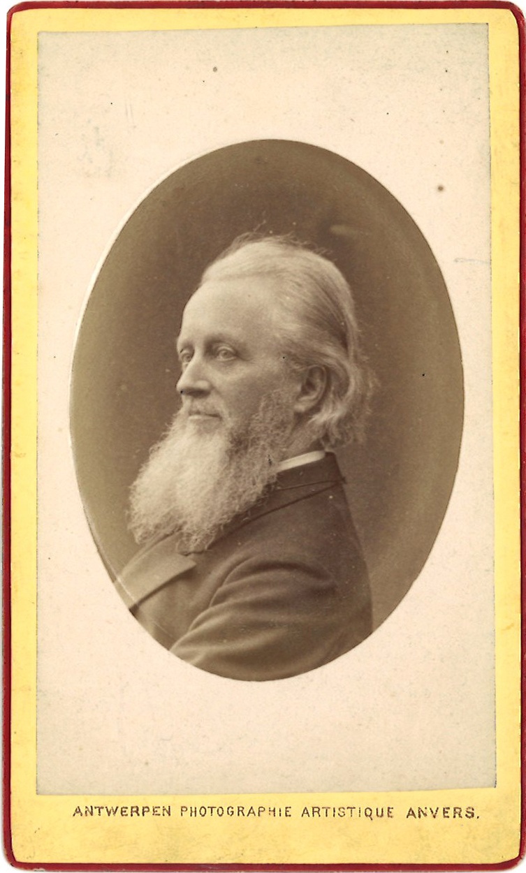 Verzameling van 17 Portretfoto's (carte-de-visite) van mannen: Mr. Philp