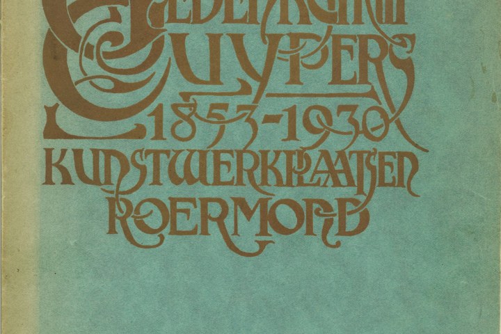 Gedenkschrift Cuypers' Kunstwerkplaatsen Roermond, 1853-1920