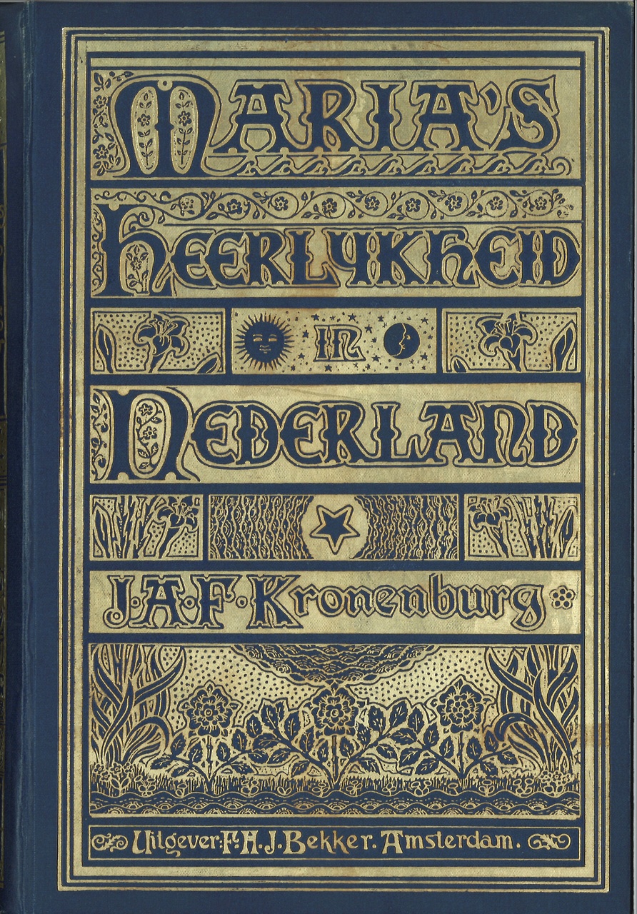 Achtdelige serie boeken met de titel "Maria's Heerlijkheid in Nederland". Deel I.